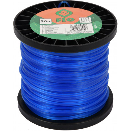 Żyłka tnąca kwadrat 2,4 mm 90 metrów 89452 Flo