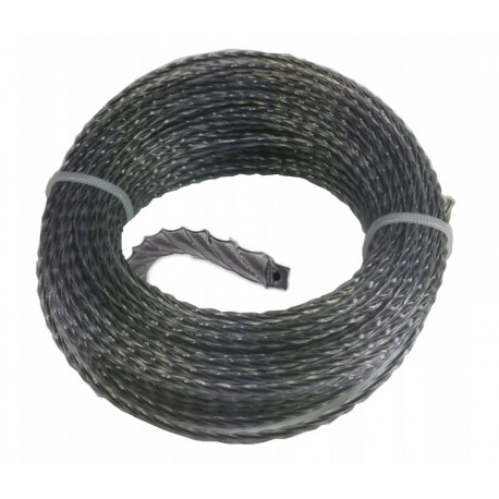 Żyłka tnąca do kosy 2.0 mm zbrojona 15 metrów 007574 KOWMET
