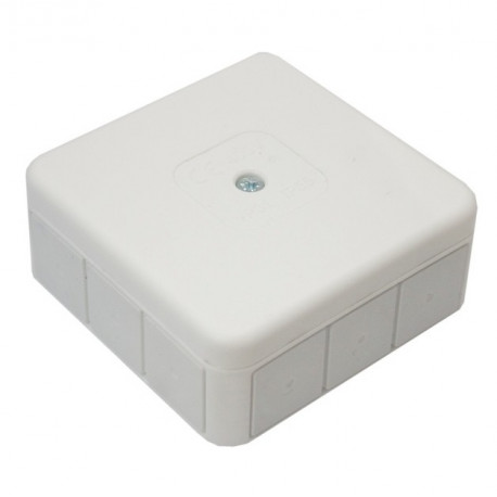 Puszka biała natynkowa 031-01 85x85x37 IP55 ViPlast