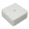 Puszka biała natynkowa 031-01 85x85x37 IP55 ViPlast