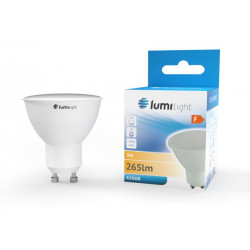 Żarówka LED GU10 3W zimna AL+PC LL2022 Lumilight