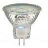 Żarówka LED MR11 2,5W 12V zimna szkło LL3593 LUMILIGHT