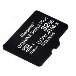 Karta Kingston Canvas Select Plus MicroSDHC 32 GB Class 10 UHS-I/U1 A1 V10