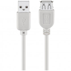 Kabel USB 2.0 przedłużacz A-A M/F 3m 68716-4535