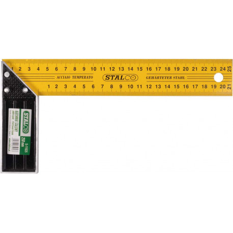 Kątownik stalowy stolarski 300 mm S-11830 Stalco