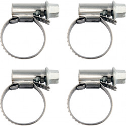 Opaska ślimakowa do węża 1/2 cal 4 sztuki 73506 FLO