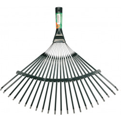 Grabie blaszane do liści 22-zęby 425mm FLO 99401-3053