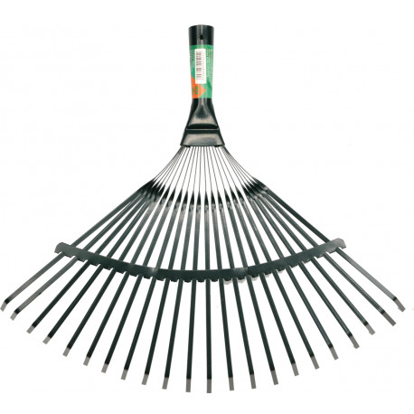 Grabie blaszane do liści 22-zęby 425mm FLO 99401-3053