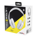 Słuchawki nauszne bezprzewodowe BT AC705 białe Audiocore
