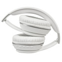 Słuchawki nauszne bezprzewodowe BT AC705 białe Audiocore
