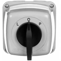 Łącznik krzywkowy L-0-P 3P 63A IP65 ŁUK 63-43 916330 ELEKTROMET