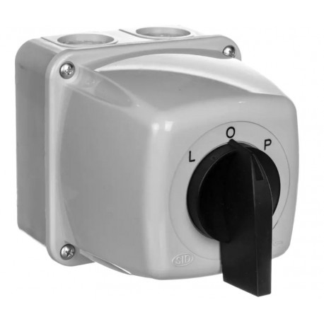 Łącznik krzywkowy L-0-P 3P 63A IP65 ŁUK 63-43 916330 ELEKTROMET