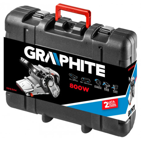 Szlifierka taśmowa 800W bezkońc. 59G394 Graphite