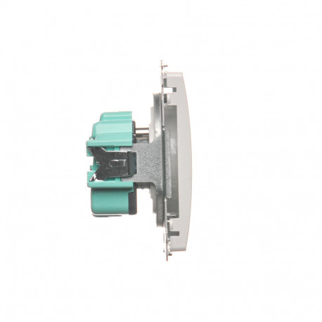 Basic gniazdo 1-krotne z uziemieniem BMGZ1.01/11 biały SIMON