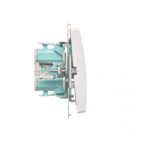 Basic Łącznik pojedynczy BMW1.01/11 biały SIMON