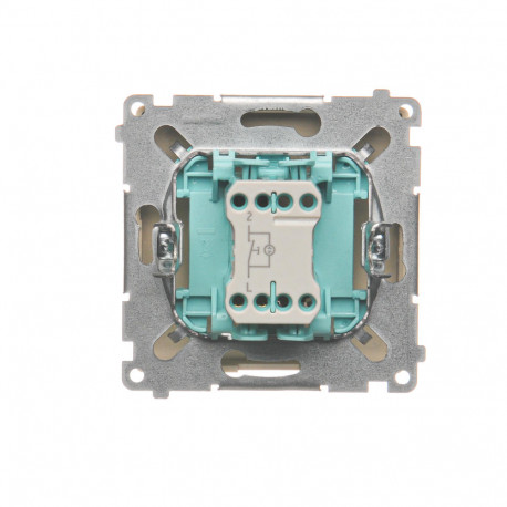 Basic przycisk dzwonek z podświetleniem beżowy BMD1L.01/12 SIMON