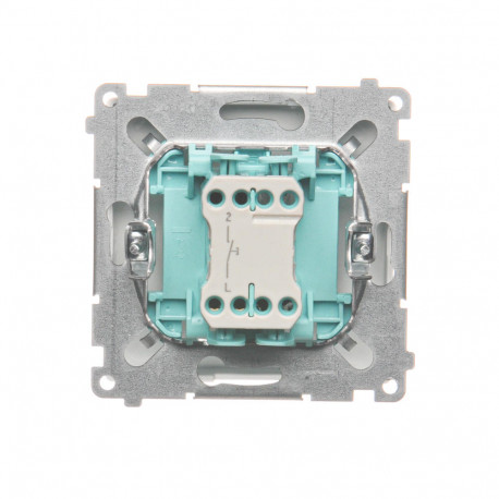 Basic Przycisk zwierny pojedynczy BMP1.01/11 biały SIMON