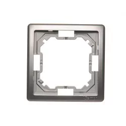 Basic Ramka na 1-moduł BMR1/21 inox