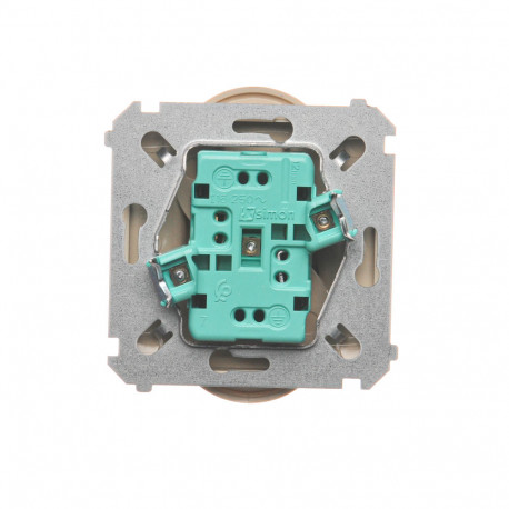 Basic Gniazdo 2-krotne bez uziemienia BMG2M.01/12 beżowy SIMON