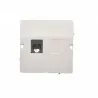 Basic Telephone socket RJ11 single BMTF1.02 white SIMON