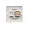 Basic Telephone socket RJ11 single BMTF1.02 white SIMON