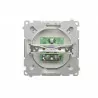 Basic TV single antenna outlet BMAK1.01/11 white SIMON