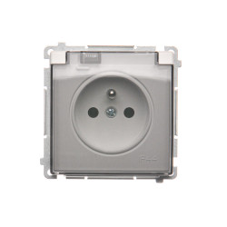 Basic Gniazdo 1-krotne z uziemieniem  BMGZ1B.01/11a biały SIMON