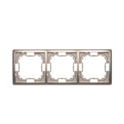 Basic Ramka na 3-moduły BMR3/29 satyna