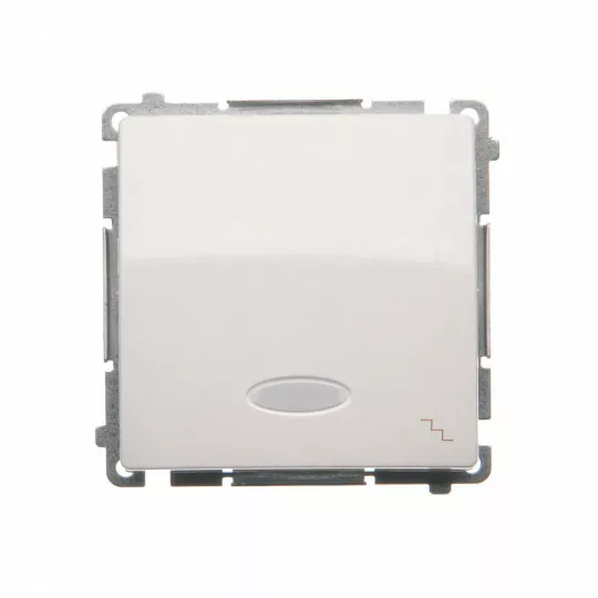 Basic Staircase switch with lighting BMW6L.01/11 white SIMON