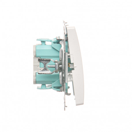 Basic Łącznik dzwonek podświetlany BMD1L.01/11 biały SIMON