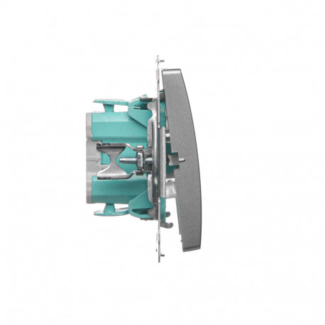 Basic Łącznik schodowy z podświetleniem BMW6L.01/29 satyna