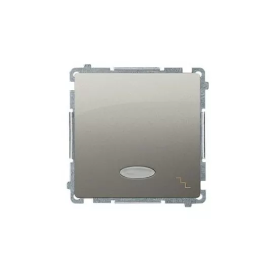 Basic Staircase switch with illumination BMW6L.01/29 satin SIMON