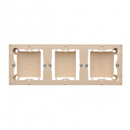 Basic puszka megaC N/T 3x MPN3/12 beżowy-2392