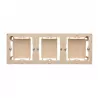 Basic megaC flush box 3x MPN3/12 beige SIMON