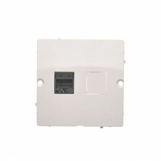 Basic Gniazdo komputerowe RJ45 pojedyncze BMF51.02/11 biały SIMON