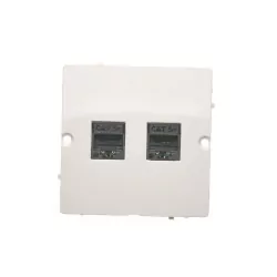 Basic Gniazdo komputerowe RJ45+tel.RJ11 BMF5T.02/1 biały