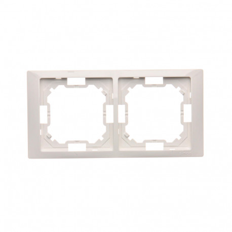 Simon Basic Neos ramka 2-krotna BMRC2/11 biała SIMON