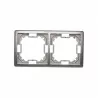 Basic Frame for 2 modules BMR2/21 inox SIMON