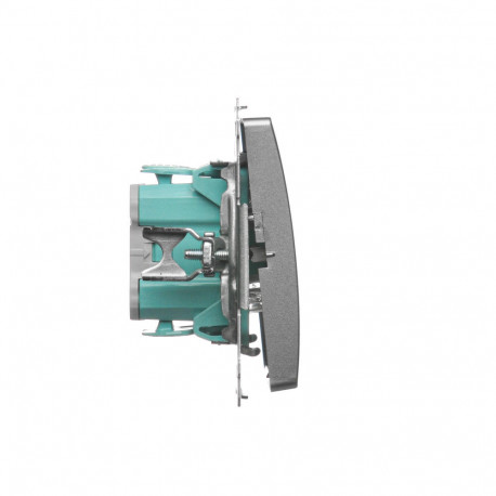 Basic Łącznik pojedynczy z podświetleniem BMW1L.01/29 satyna