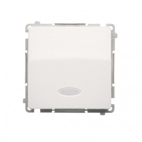 Basic Łącznik pojedynczy z podświetleniem BMW1L.01/11 biały SIMON