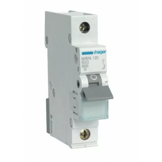 MBN12EA Hager 1P B20A overcurrent circuit breaker