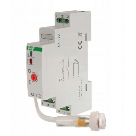 Automat zmierzchowy AZ-112 DIN 16A 230V F&F