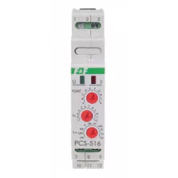 Przekaźnik czasowy PCS-516UNI 1P 16A 12-264V F&F