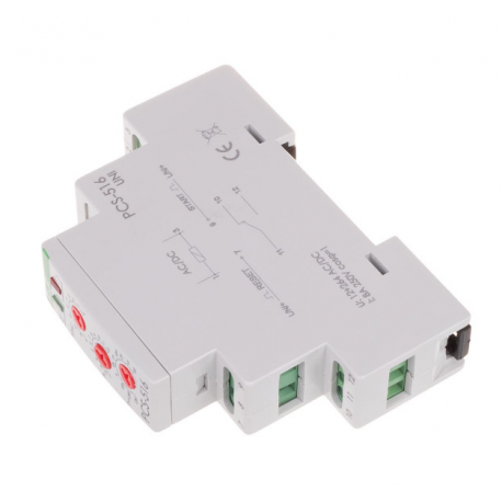 Przekaźnik czasowy PCS-516UNI 1P 16A 12-264V F&F