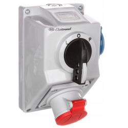 Zestaw instalacyjny 16A 4P L-P GN 230V C16-48.1 ELEKTROMET