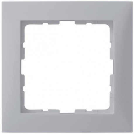Berker kwadrat ramka 1-krotna srebrna 5310118984 Hager