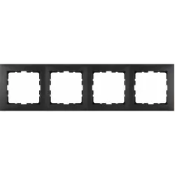 Berker Kwadrat 4-frame...