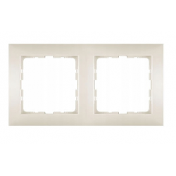 Berker Kwadrat Ramka 2-krotna kremowa 5310128982 BERKER