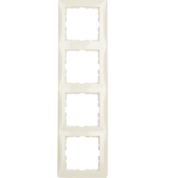 Berker square 4-frame cream...
