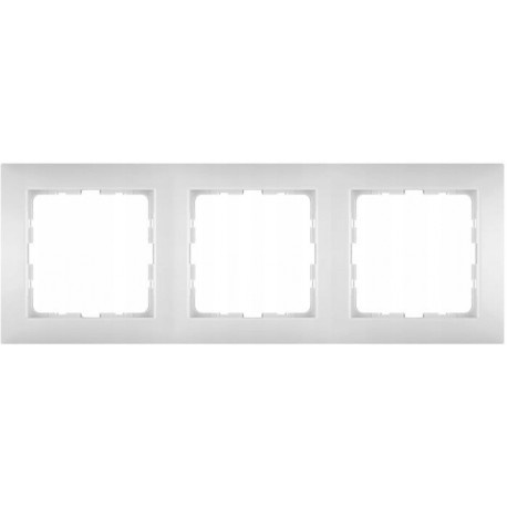 Berker Kwadrat Ramka 3-krotna biała  5310138989 BERKER